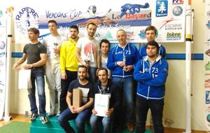 Résultats : Compétition sénior par équipe à Grenoble